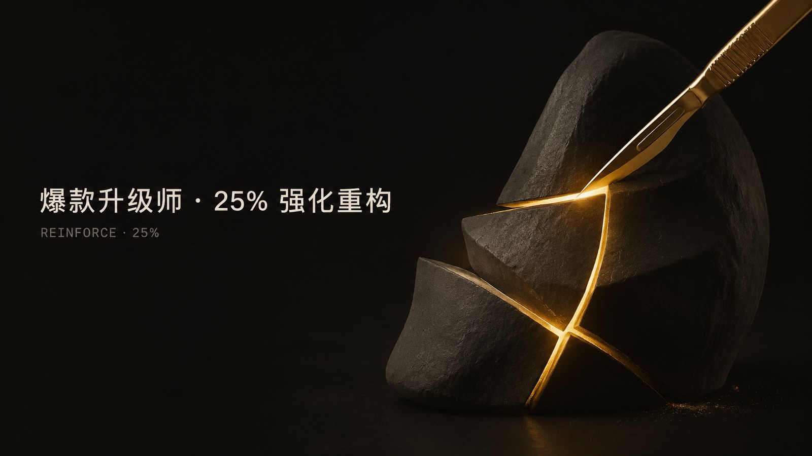爆款升级师 · 25% 强化重构