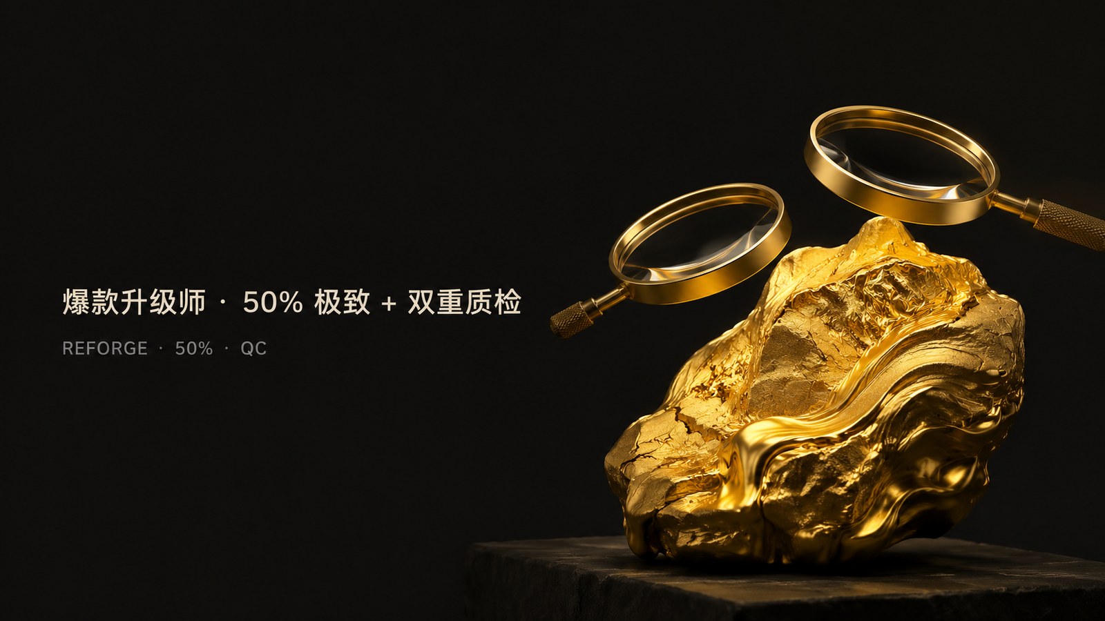 爆款升级师 · 50% 极致 + 双重质检