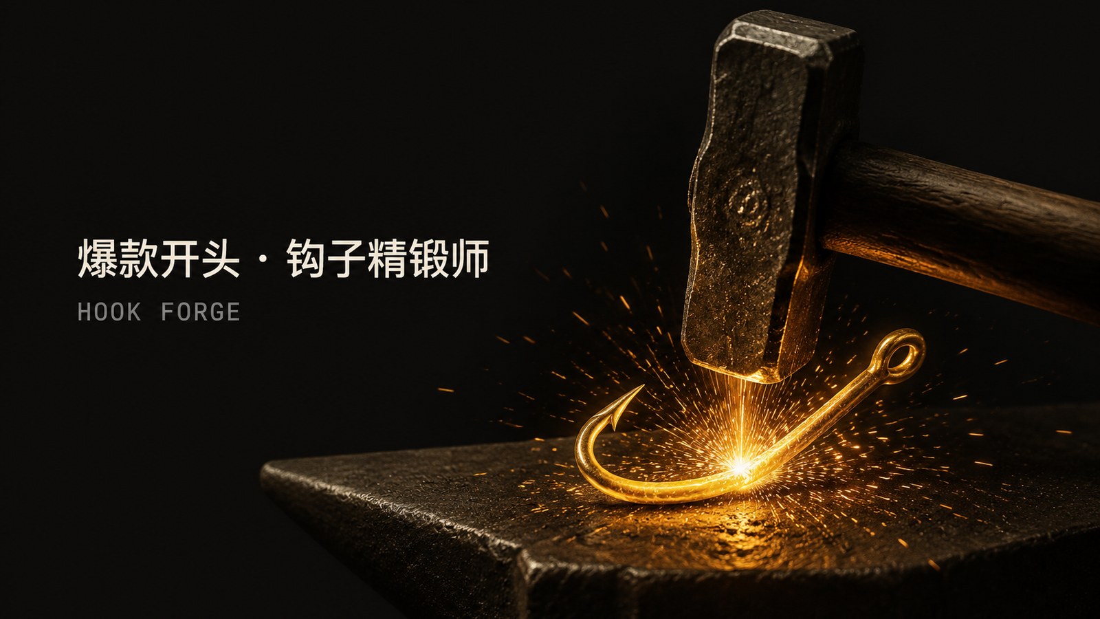 爆款开头 · 钩子精锻师