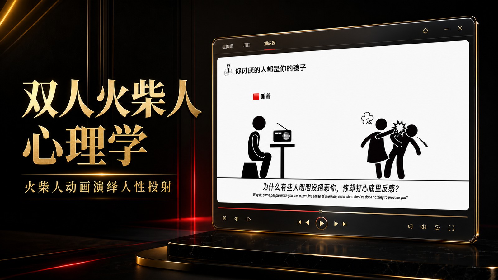 双人火柴人心理学