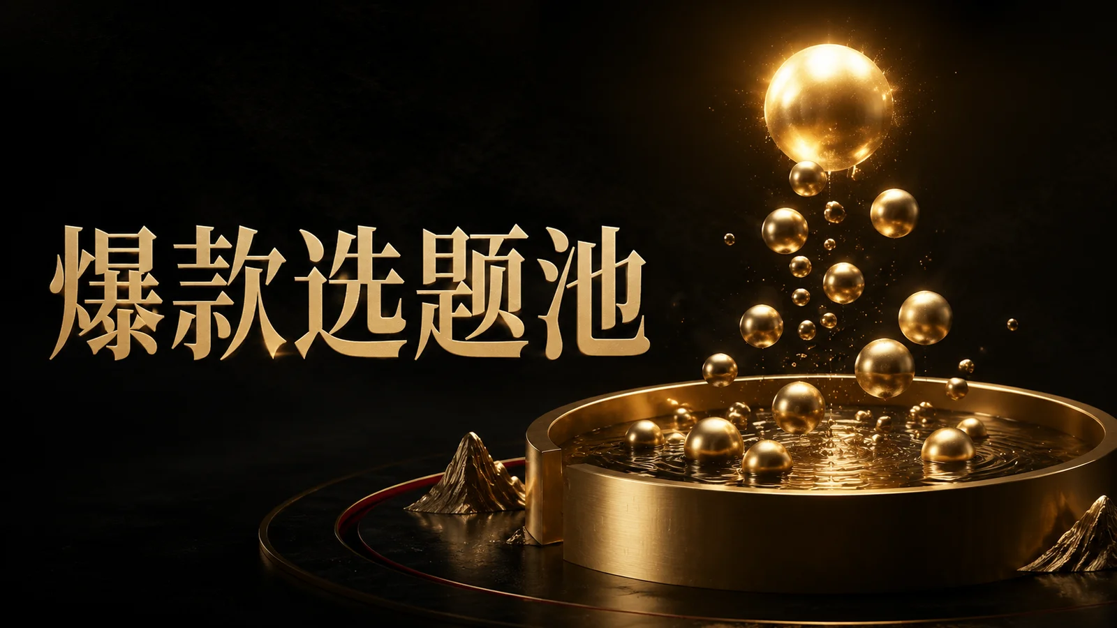 爆款选题池